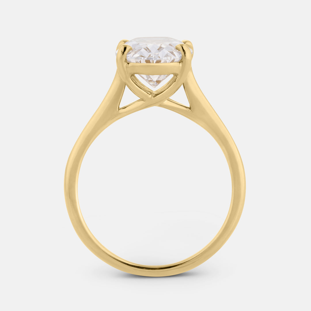 Mary Oval Cut Solitaire Engagement Ring