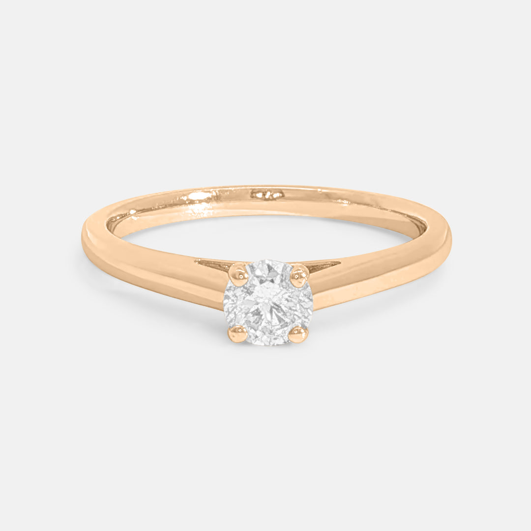 Joy Round Brilliant Cut Engagement Ring