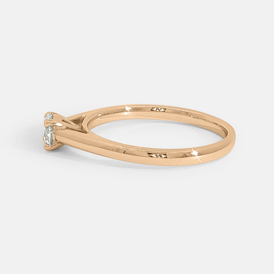 Joy Round Brilliant Cut Engagement Ring