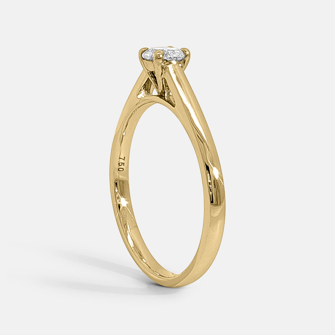 Joy Round Brilliant Cut Engagement Ring