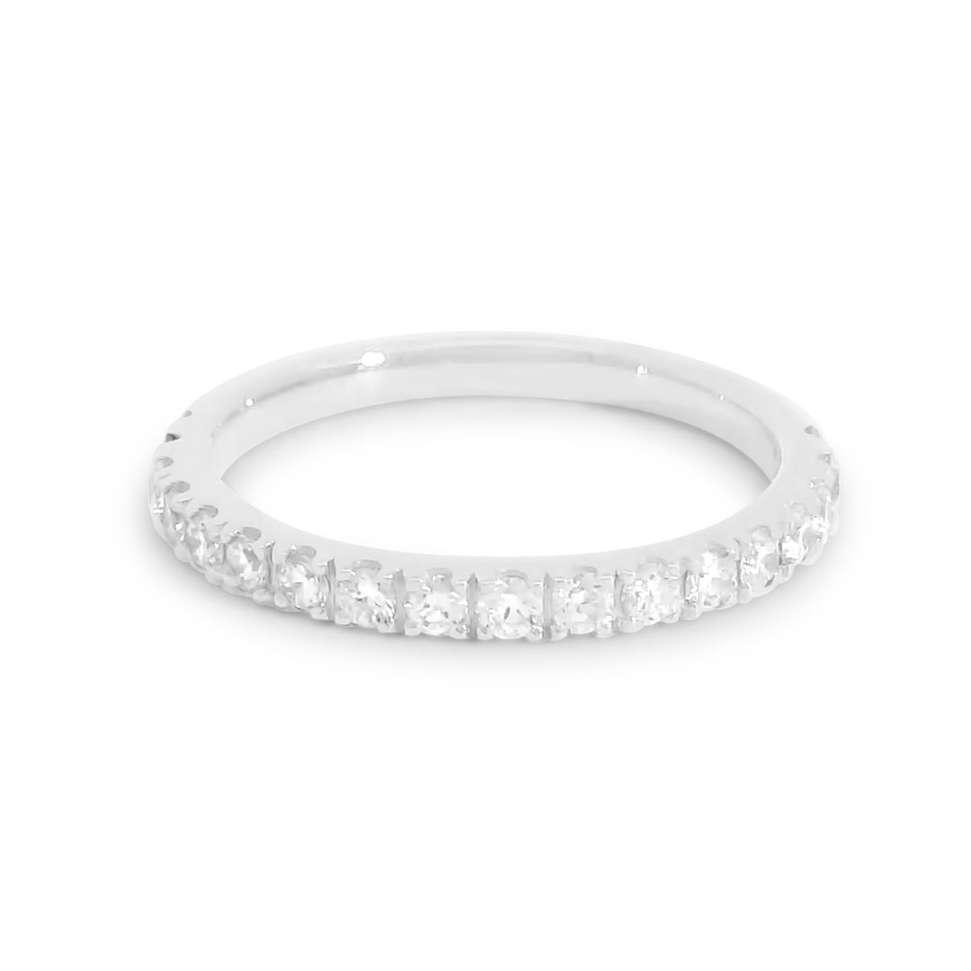 Half Pave Diamond Band (0.38tcw)