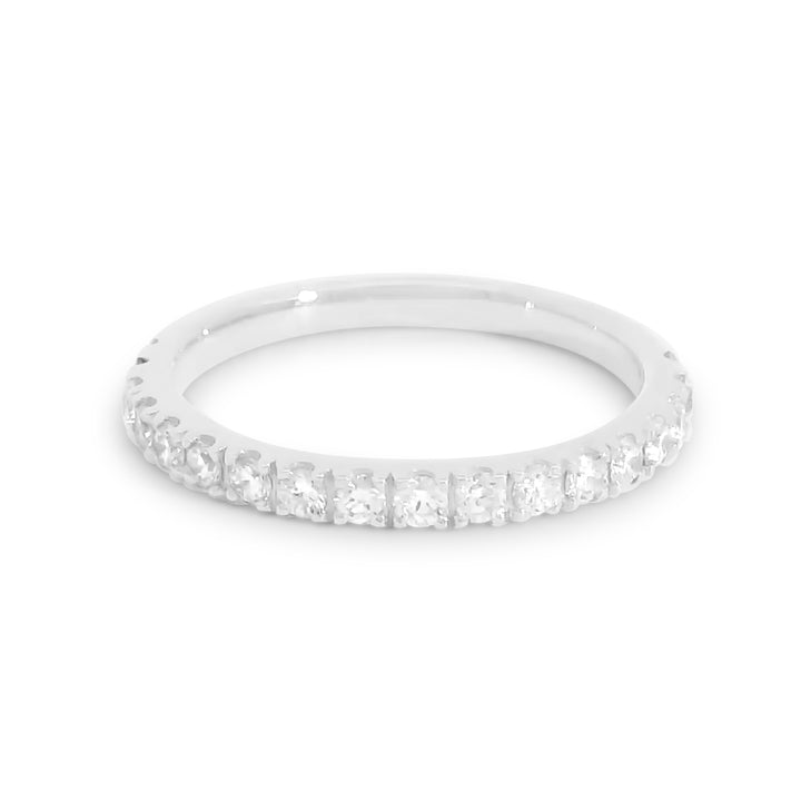 Half Pave Diamond Band (0.38tcw)