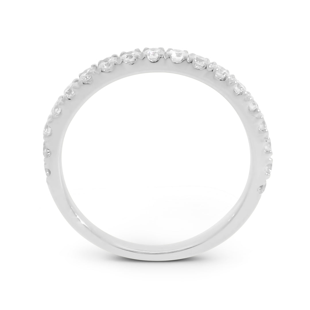 Half Pave Diamond Band (0.38tcw)