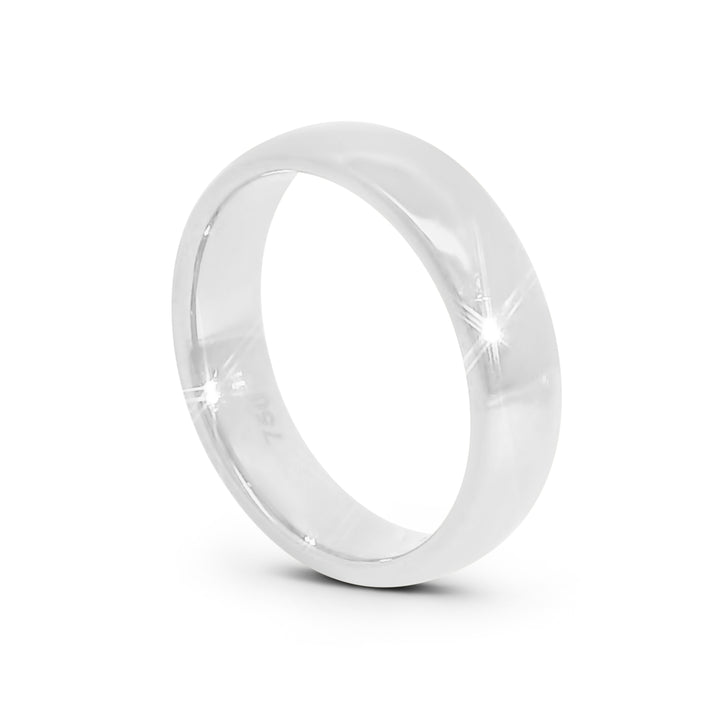 Polished Rounded Pinky Ring