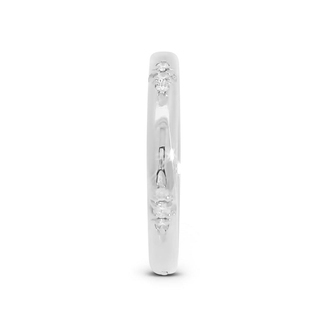 Diamond Cluster Rounded Band