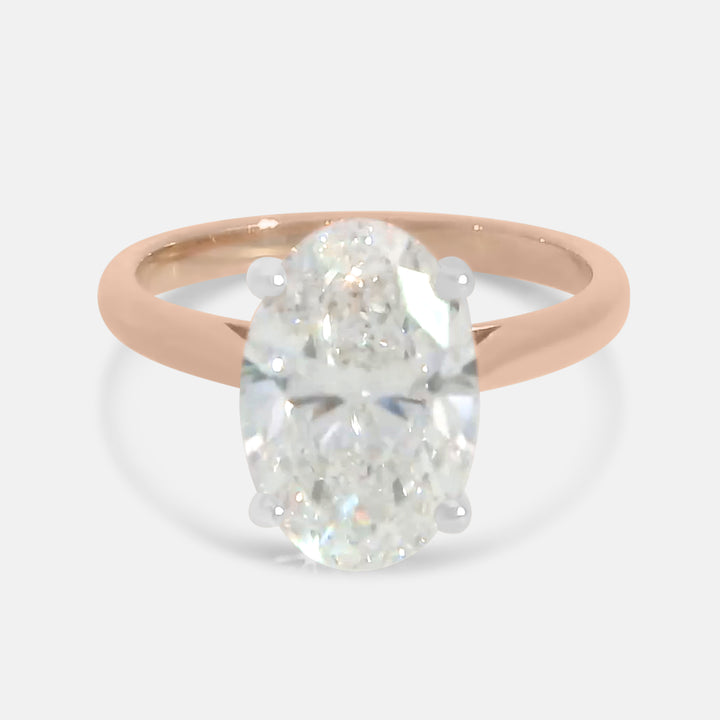 Keziah Oval Cut Engagement Ring