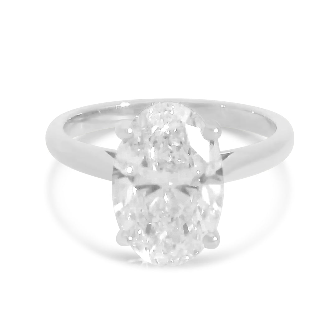 Keziah Oval Cut Engagement Ring