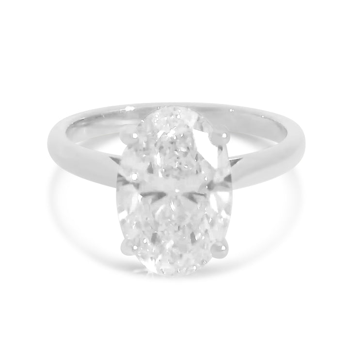 Keziah Oval Cut Engagement Ring