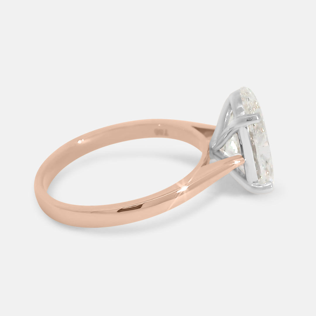 Keziah Oval Cut Engagement Ring