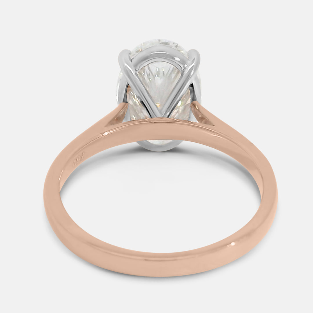 Keziah Oval Cut Engagement Ring