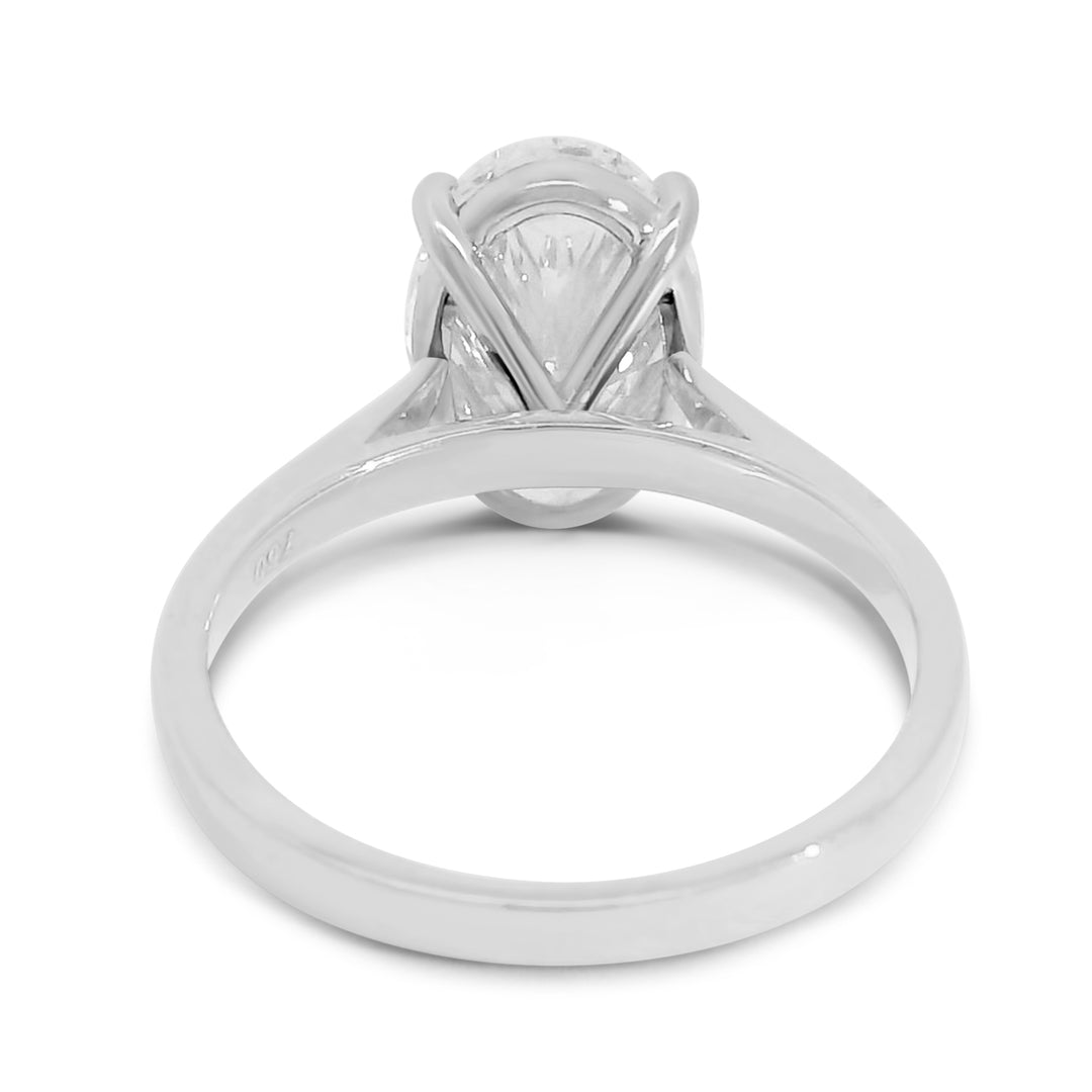 Keziah Oval Cut Engagement Ring