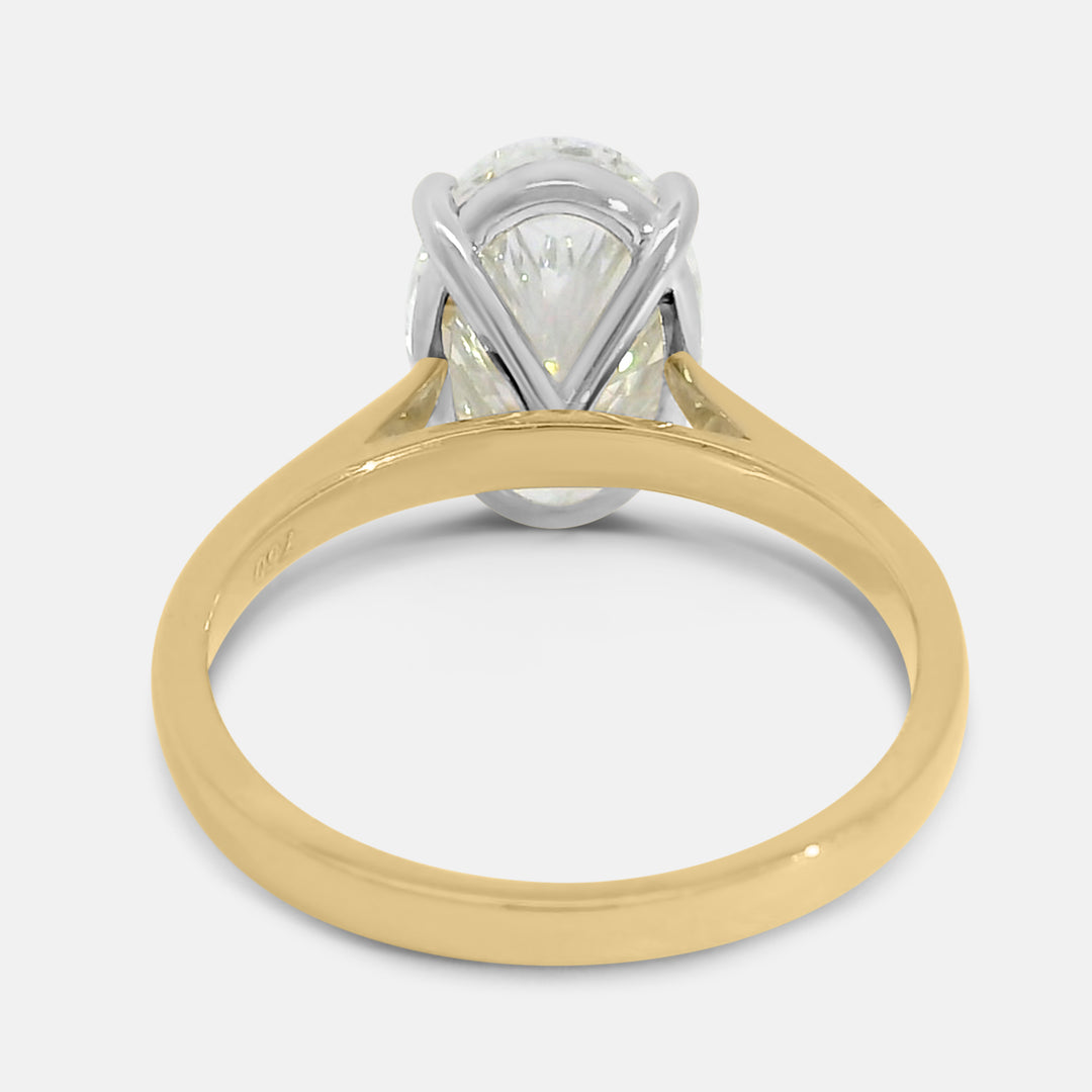 Keziah Oval Cut Engagement Ring
