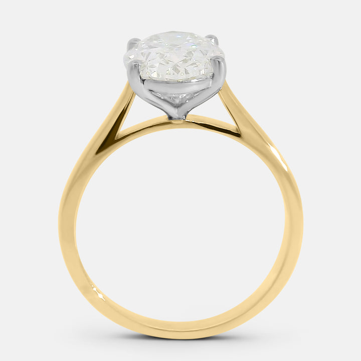 Keziah Oval Cut Engagement Ring