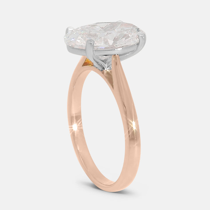 Keziah Oval Cut Engagement Ring
