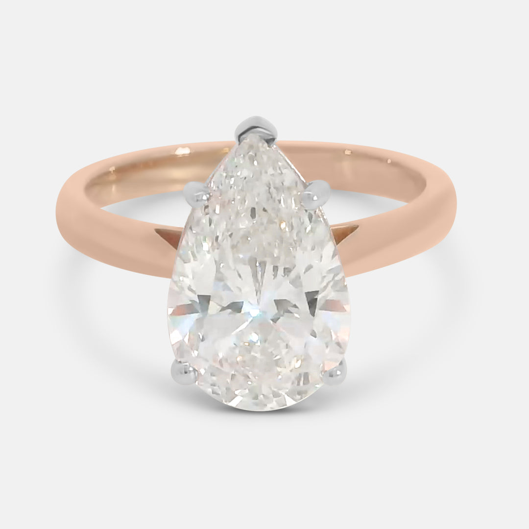 Joanna Pear Cut Engagement Ring