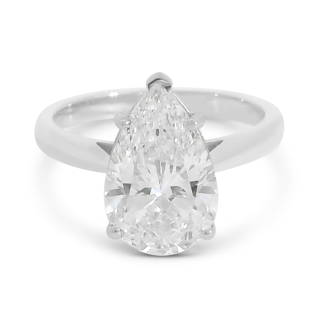 Joanna Pear Cut Engagement Ring