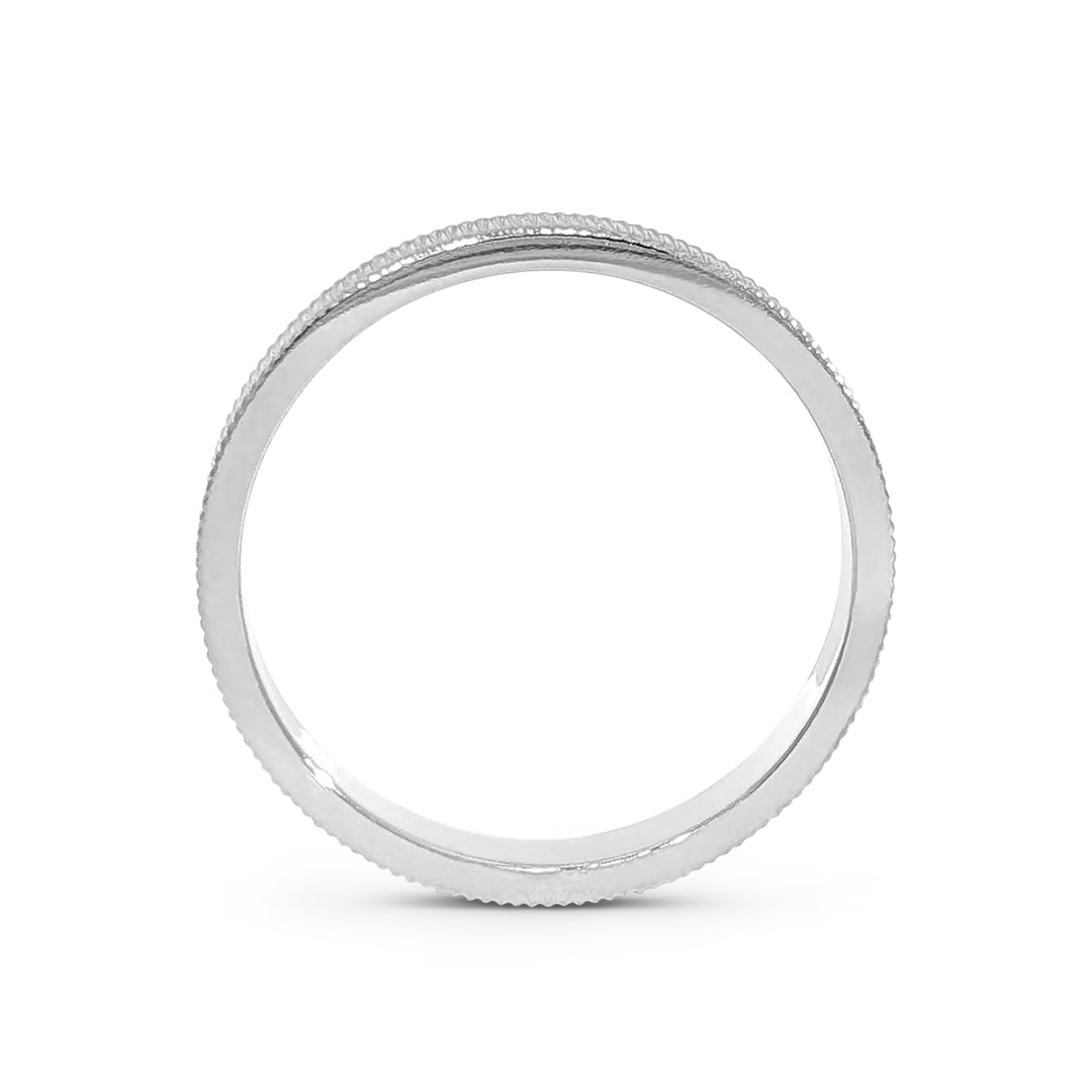 Ribbed Cigar Band 3mm