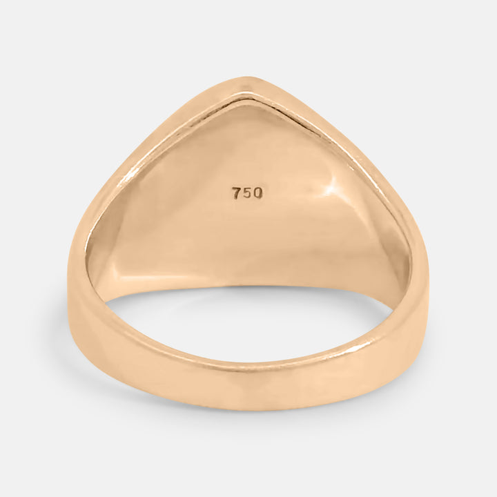 Tri Solid Signet Ring