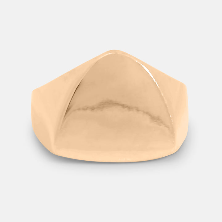 Tri Solid Signet Ring