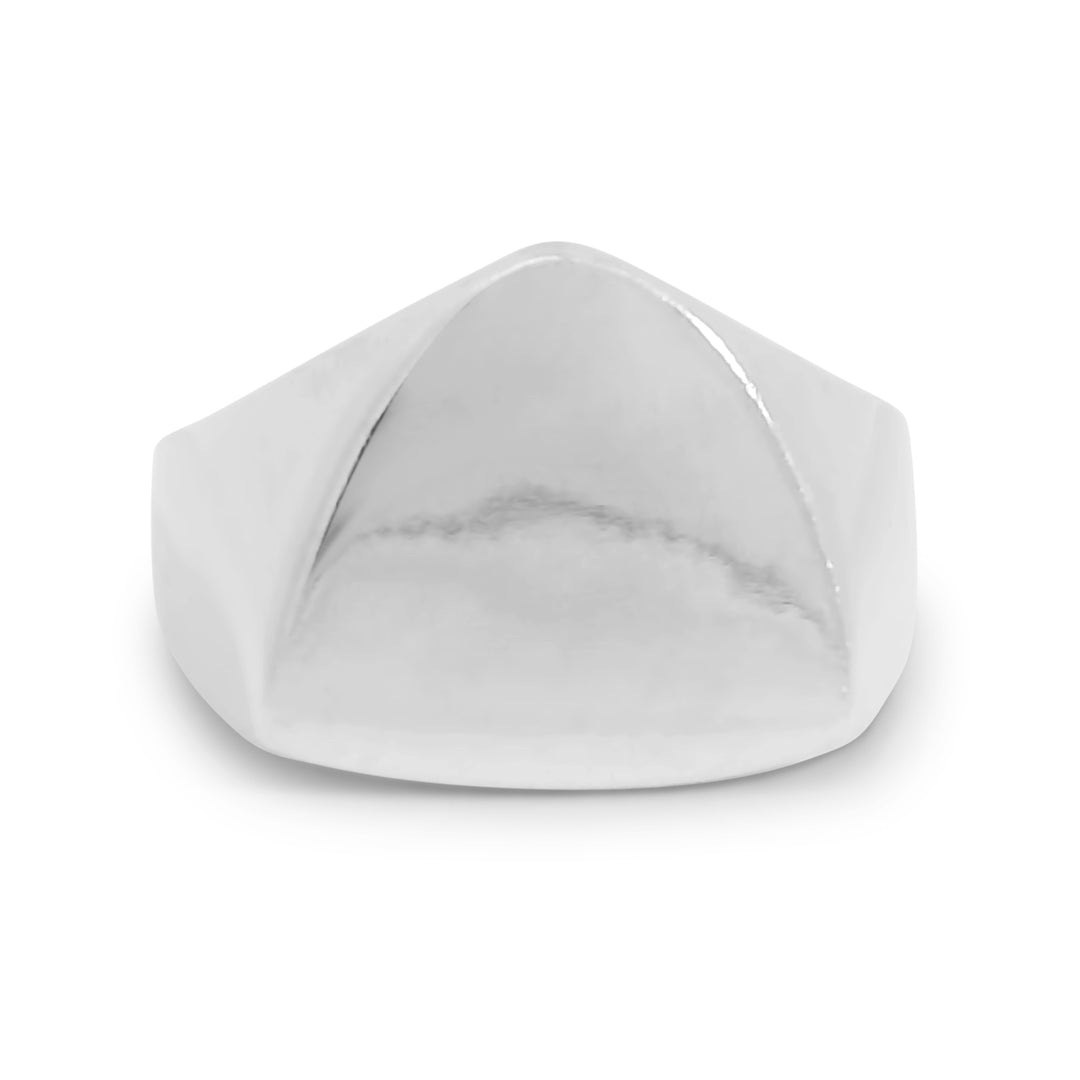 Tri Solid Signet Ring