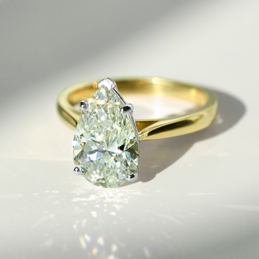 Joanna Pear Cut Engagement Ring