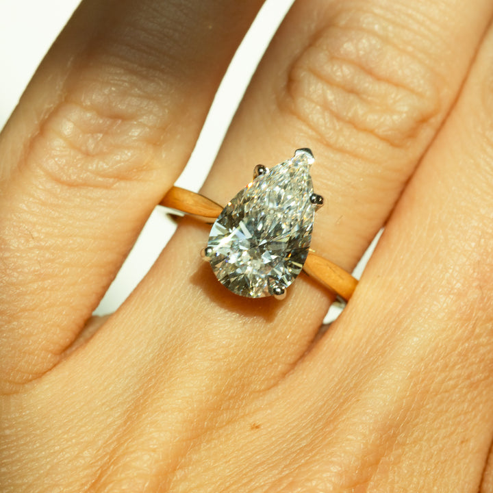 Joanna Pear Cut Engagement Ring