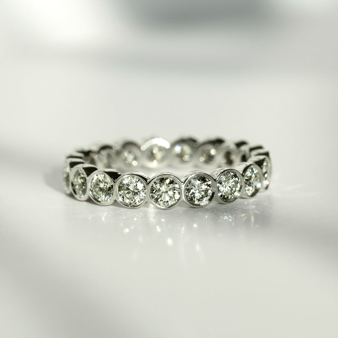 Eternity Brilliant Bezel Diamond Band