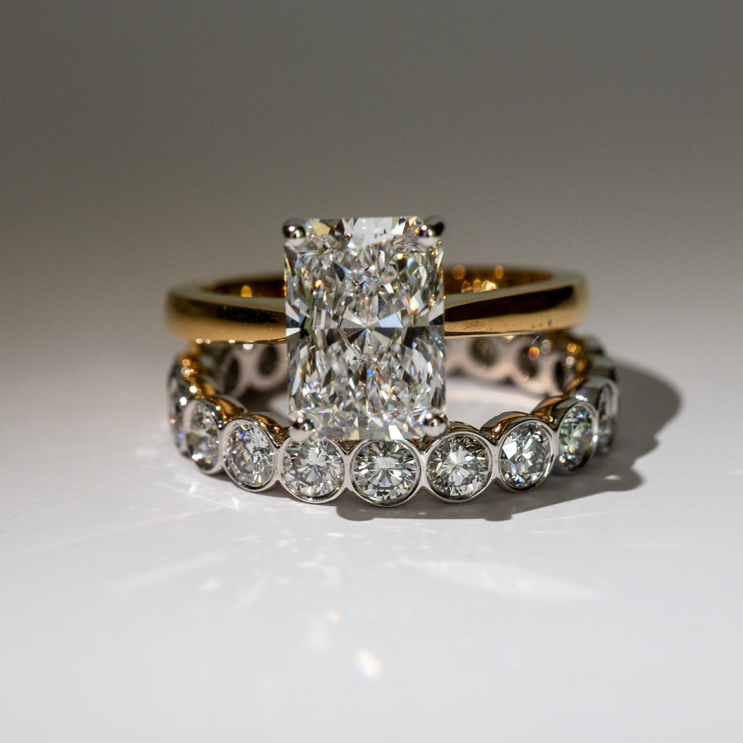 Lauren Radiant Cut Engagement Ring