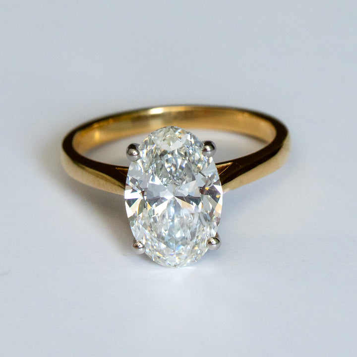 Keziah Oval Cut Engagement Ring