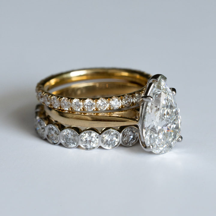 Joanna Pear Cut Engagement Ring