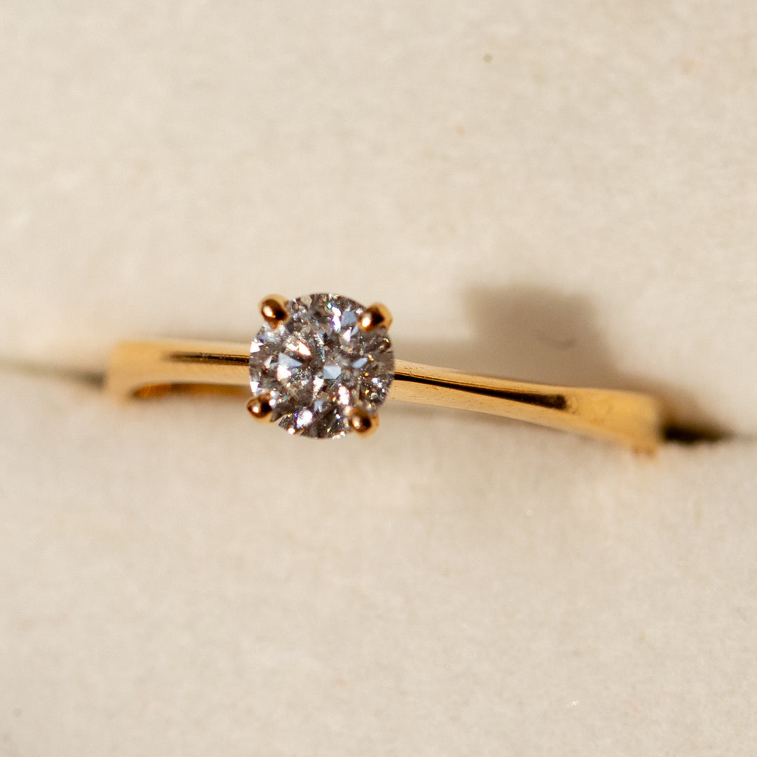 Bonnie Round Brilliant Engagement Ring