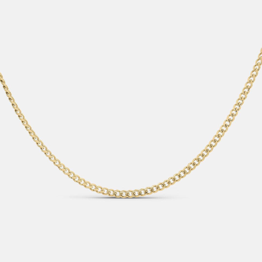 Everyday Curb Chain Necklace (54cm long)