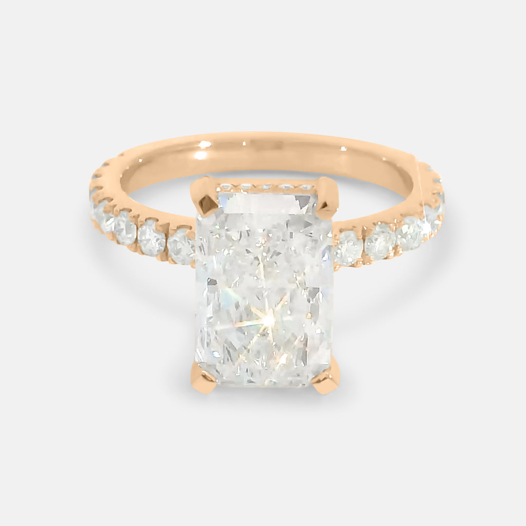 Alana Radiant Cut Engagement Ring