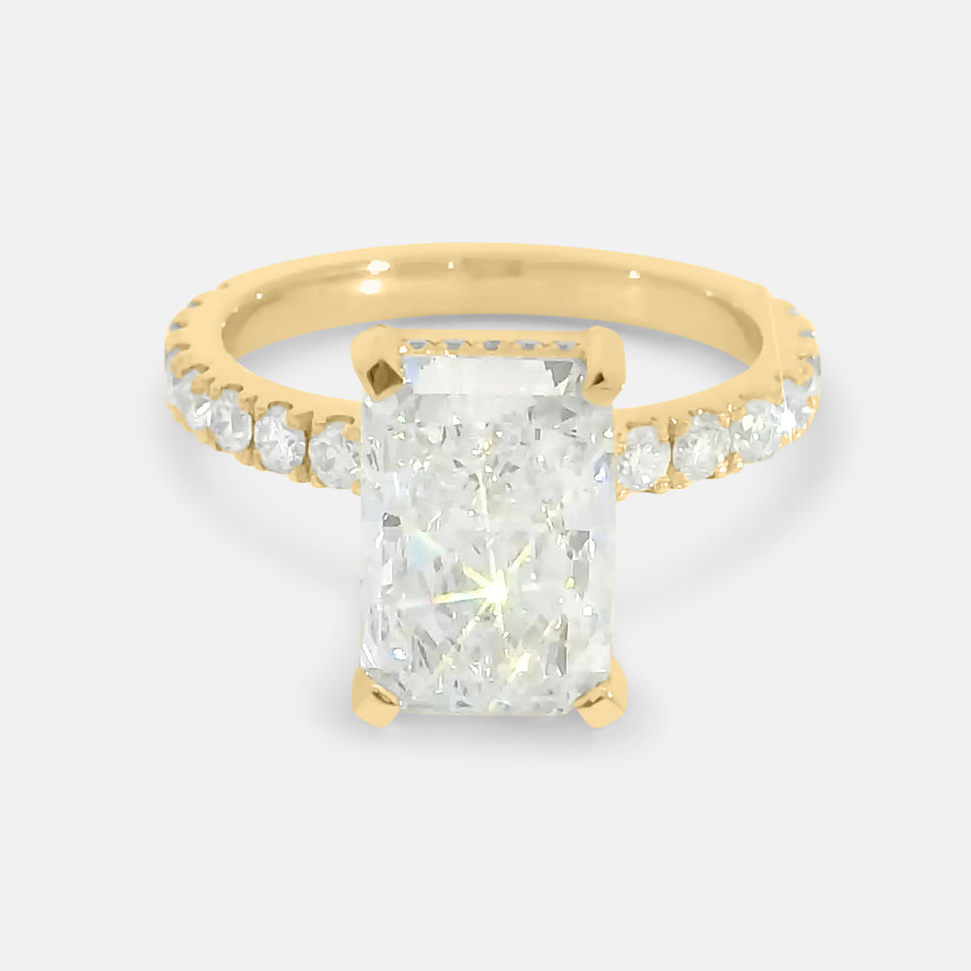 Alana Radiant Cut Engagement Ring