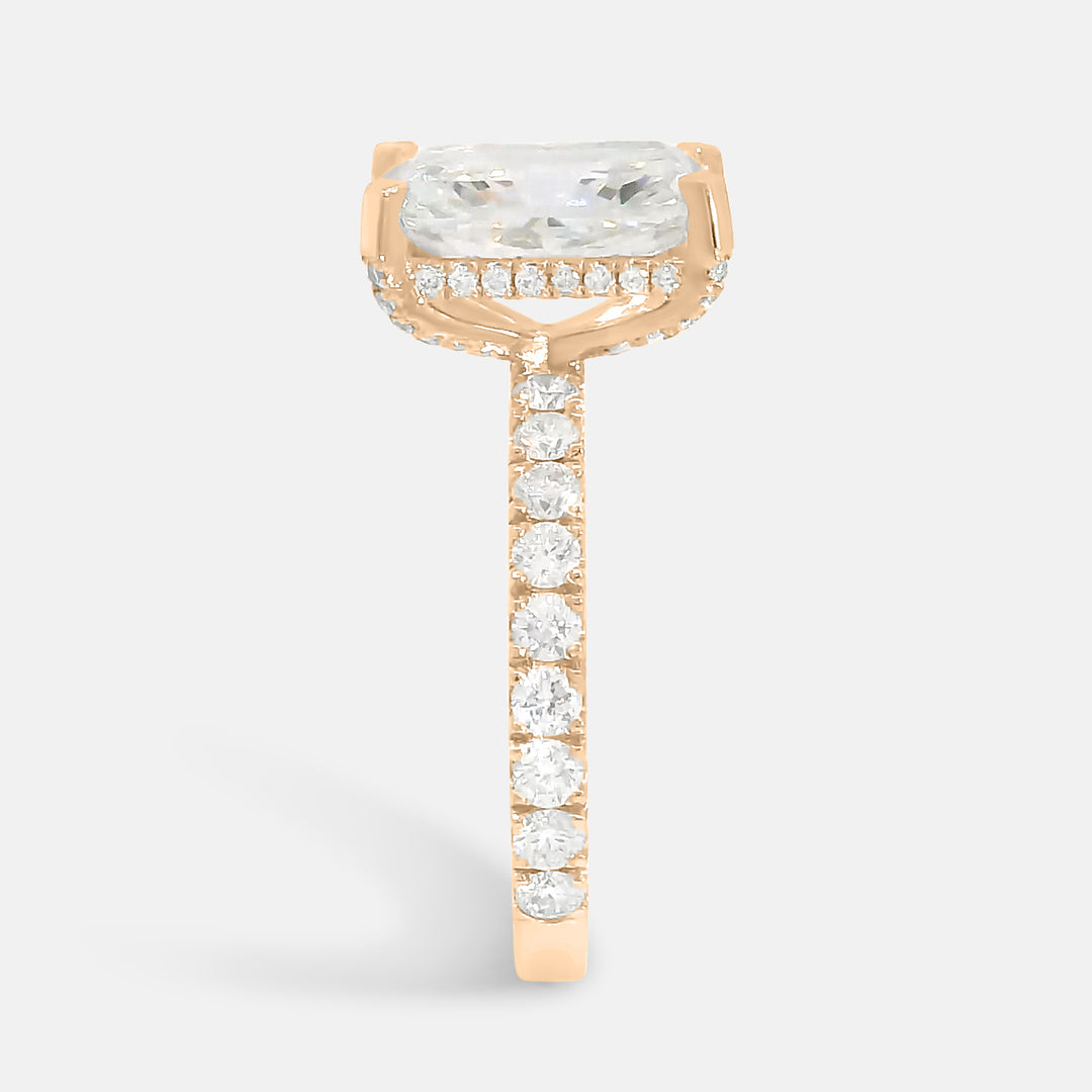 Alana Radiant Cut Engagement Ring