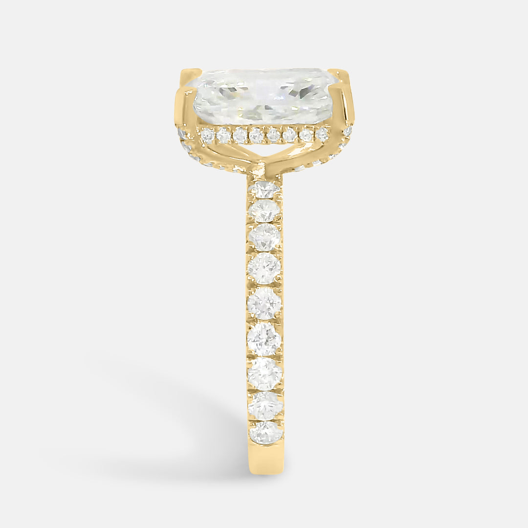 Alana Radiant Cut Engagement Ring