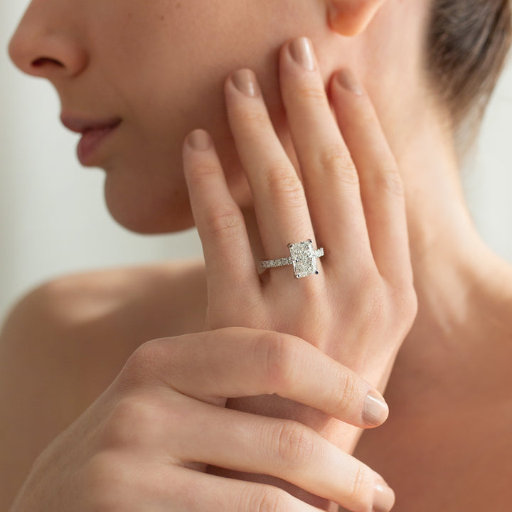 Alana Radiant Cut Engagement Ring