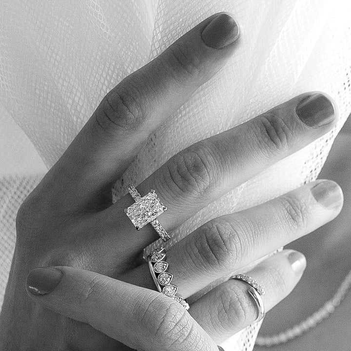 Alana Radiant Cut Engagement Ring