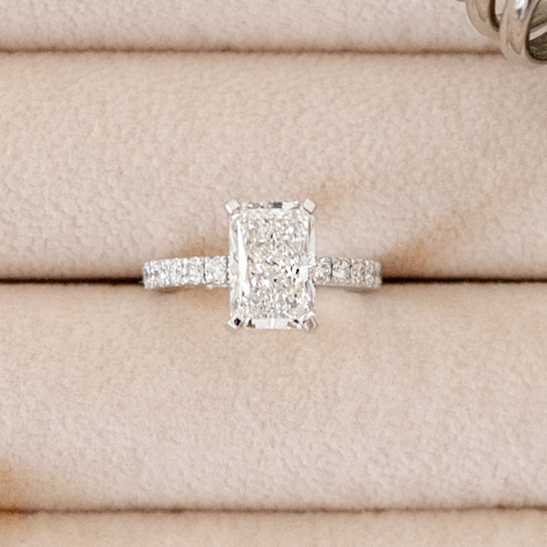 Alana Radiant Cut Engagement Ring