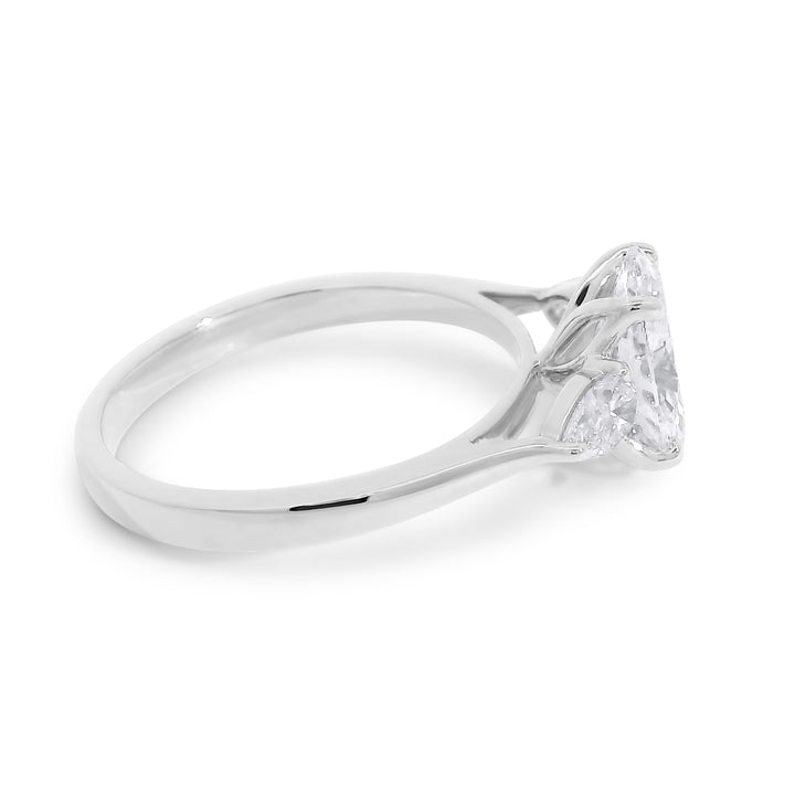 Selah Oval w/ Pear Diamond Engagement Ring