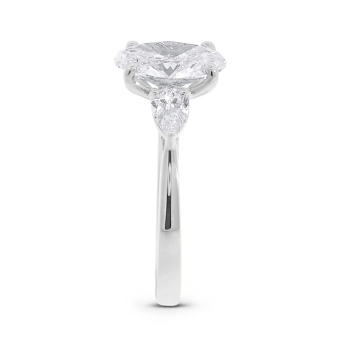 Selah Oval w/ Pear Diamond Engagement Ring