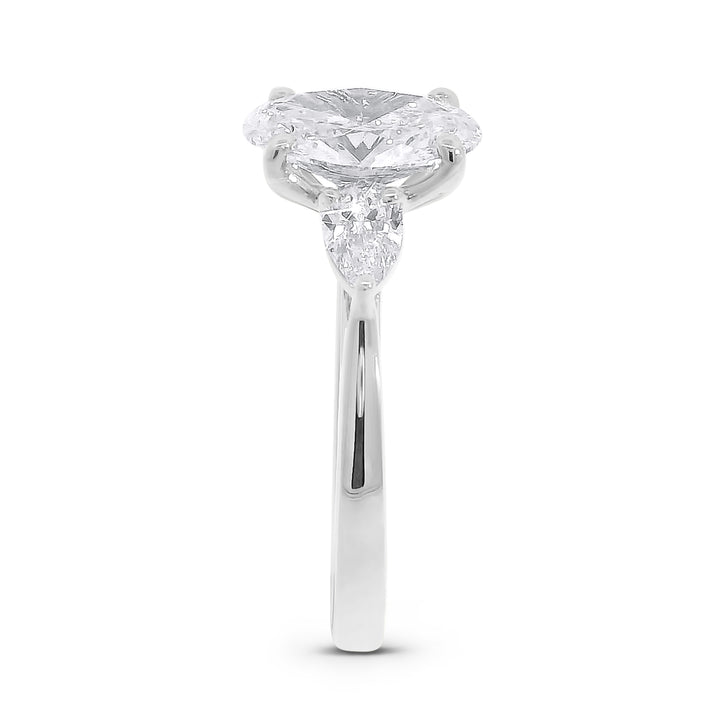 Selah Oval w/ Pear Diamond Engagement Ring