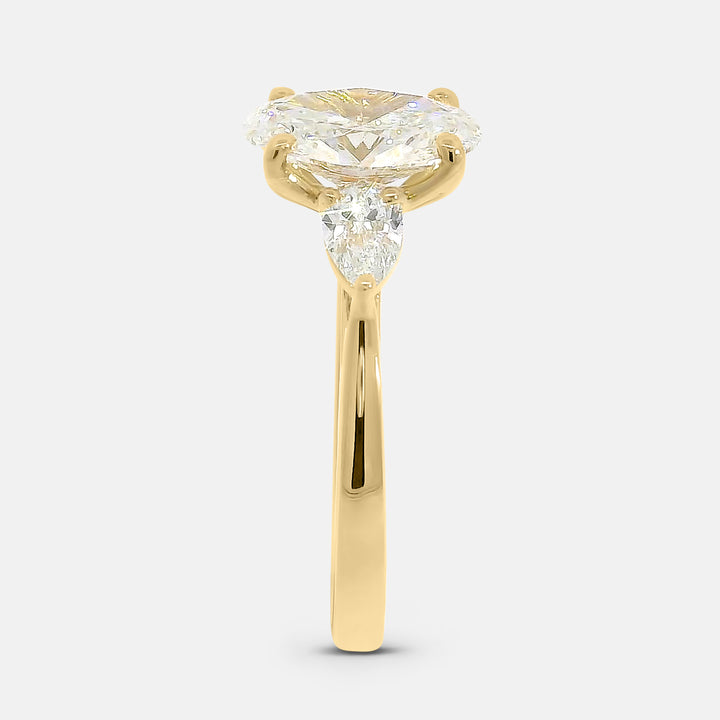 Selah Oval w/ Pear Diamond Engagement Ring
