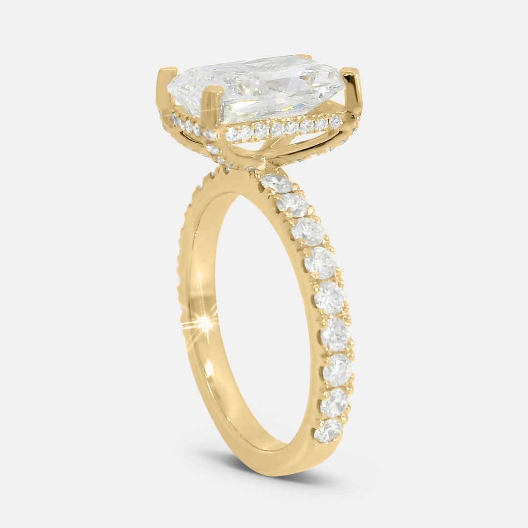 Alana Radiant Cut Engagement Ring