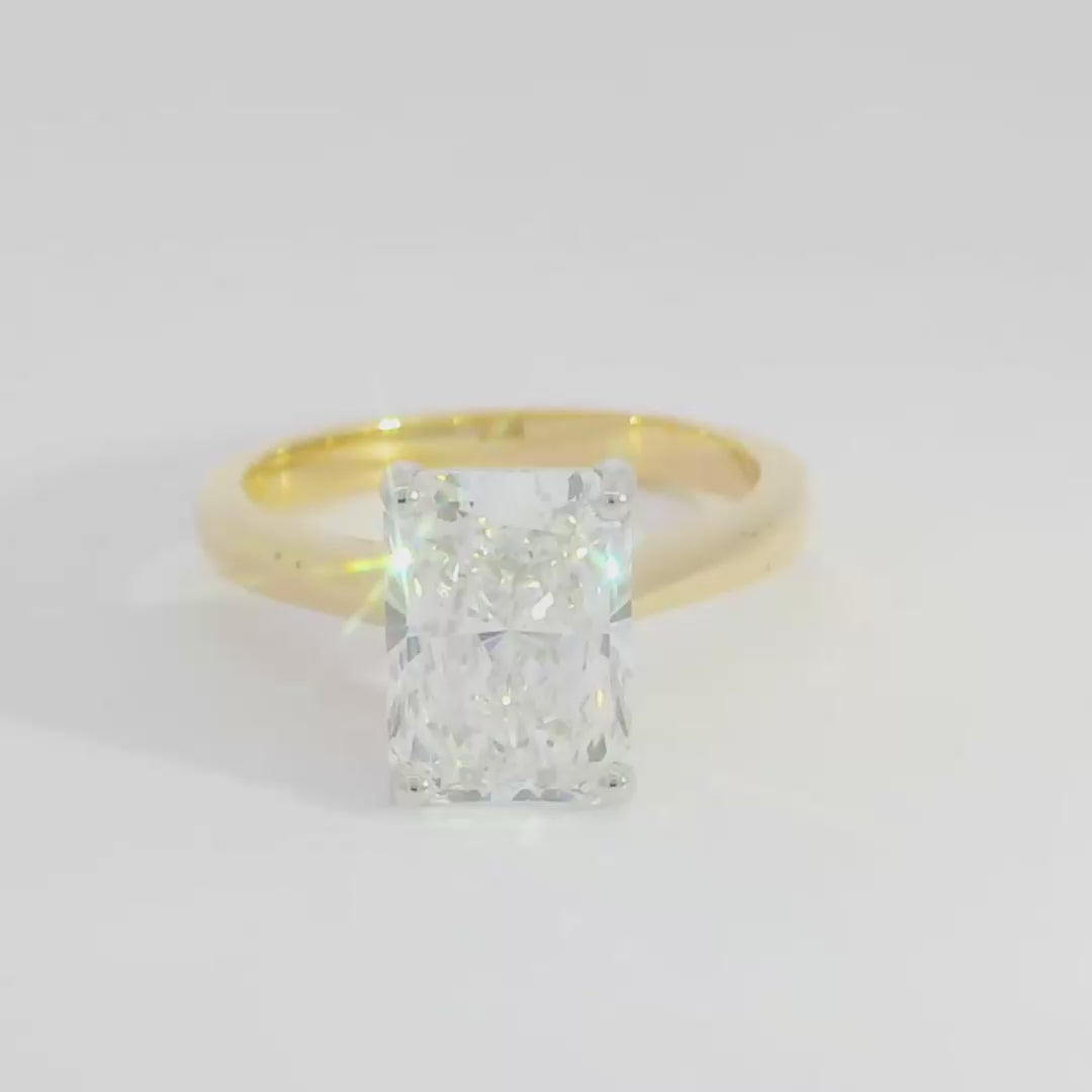 Lauren Radiant Cut Engagement Ring