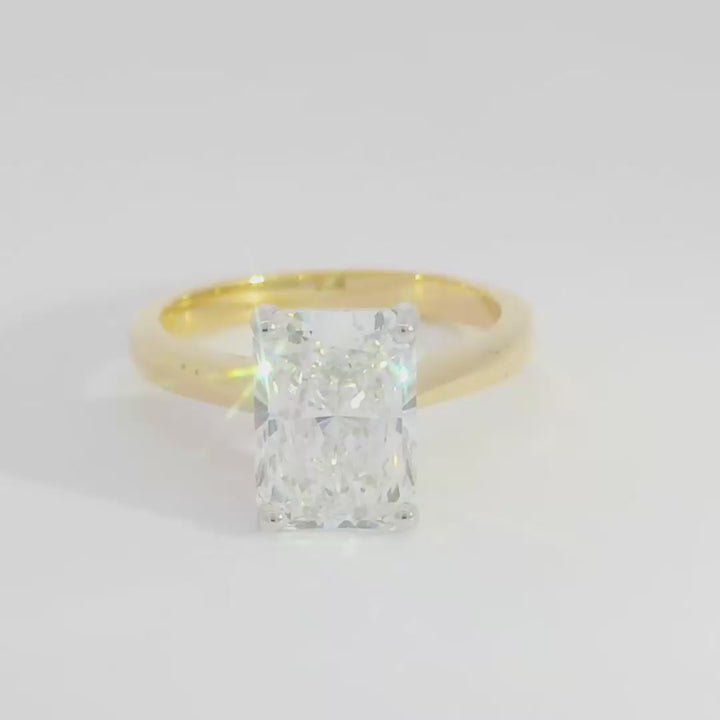 Lauren Radiant Cut Engagement Ring