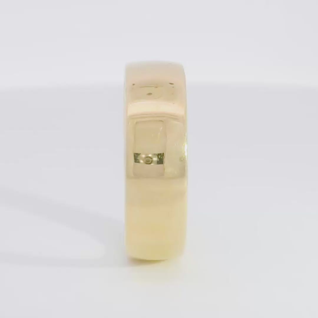 6.8mm Polished Men's Wedding Band