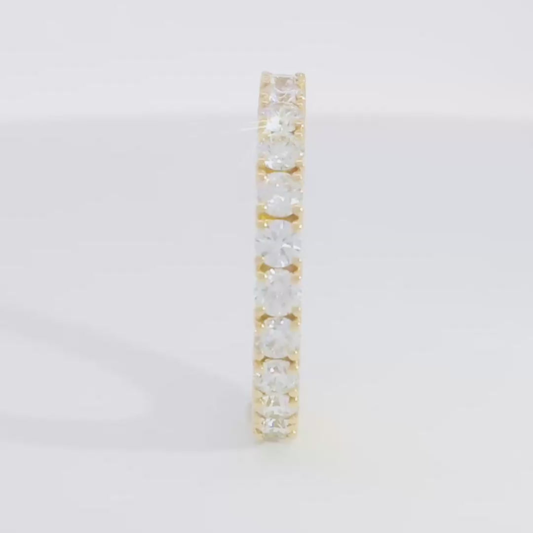 Full Pave Eternity Band (2.05tcw)