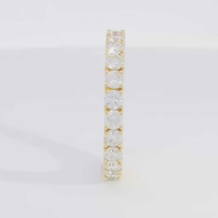 Full Pave Eternity Band (2.05tcw)