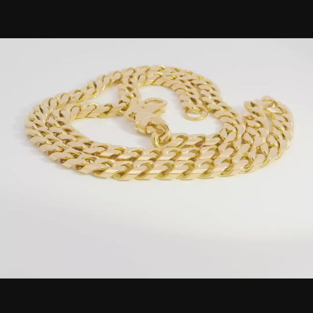 Flat Curb Chain Necklace